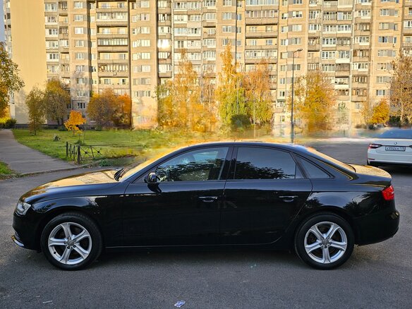 2015 Audi A4 IV (B8) Рестайлинг, чёрный - вид 3