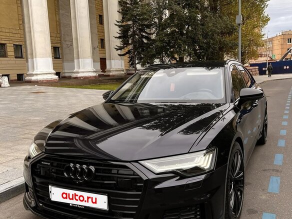 2018 Audi A6 50 TDI V (C8), синий - вид 3