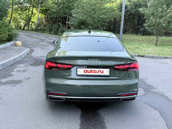 2020 Audi A5 Sportback 45 TFSI II (F5) Рестайлинг, зелёный, 3100000 рублей - вид 3