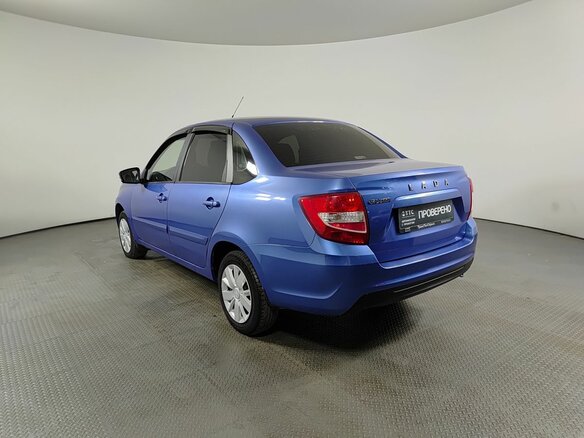 2020 Lada (ВАЗ) Granta I Рестайлинг, синий - вид 6