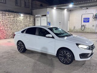 2023 Lada (ВАЗ) Vesta I Рестайлинг (NG), белый, 1100000 рублей, вид 4
