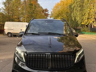 2021 Mercedes-Benz V-Класс Extra Long 250 d экстра длинный III (W447) Рестайлинг, чёрный, 5500000 рублей, вид 2