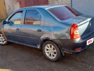 2011 Renault Logan I Рестайлинг, синий, 220000 рублей, вид 5