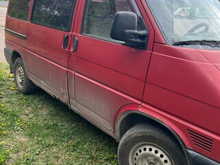 1997 Volkswagen Transporter T4, красный, 500000 рублей, вид 2