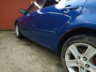 2004 Mazda 6 I (GG), синий, 300000 рублей, вид 2