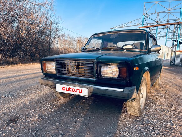 2005 Lada (ВАЗ) 2107, зелёный, 115000 рублей - вид 2