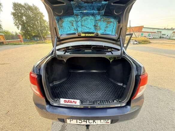 2012 Lada (ВАЗ) Granta I, синий - вид 5