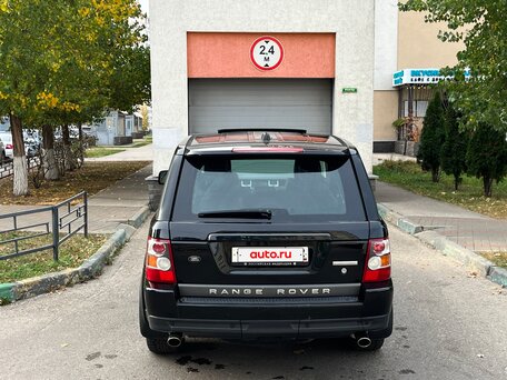 2007 Land Rover Range Rover Sport Supercharged I, чёрный, 975000 рублей, вид 4
