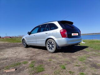 2001 Mazda Familia S-Familia S-Wagon VIII (BJ), серебристый, 350000 рублей, вид 2