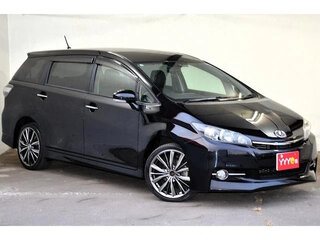 2017 Toyota Wish II Рестайлинг, чёрный, 1450000 рублей, вид 1