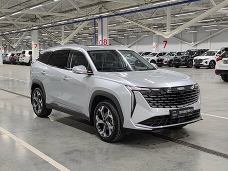 2024 Geely Atlas II, серебристый, 2875000 рублей, вид 3