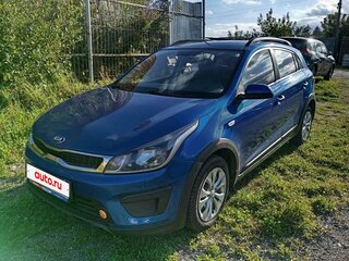 2018 Kia Rio X-Line IV, синий, 957000 рублей, вид 1