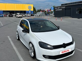 2012 Volkswagen Golf VI, белый, 900000 рублей, вид 2