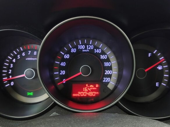 2011 Kia Cerato 5-speed II, серый - вид 8