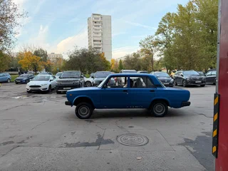 2007 Lada (ВАЗ) 2107, синий, 185000 рублей, вид 3