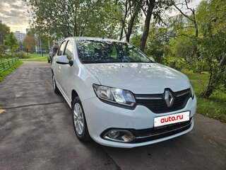2016 Renault Logan II, белый, 750000 рублей, вид 1