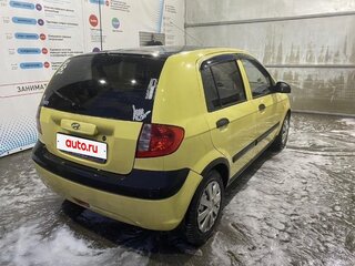2008 Hyundai Getz I Рестайлинг, жёлтый, 385000 рублей, вид 5