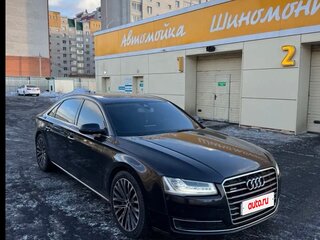 2014 Audi A8 Long III (D4) Рестайлинг, чёрный, 1600000 рублей, вид 5
