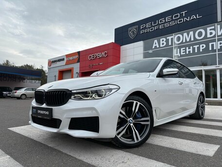 2017 BMW 6 серии Gran Turismo 630d xDrive IV (G32), белый, 3720000 рублей, вид 3