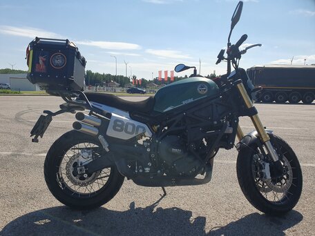 2024 Benelli Leoncino 800 Trail, зелёный, 500000 рублей, вид 5