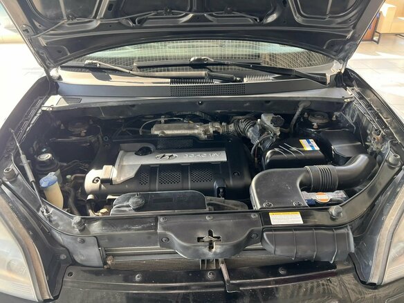 2005 Hyundai Tucson I, чёрный, 595000 рублей - вид 7