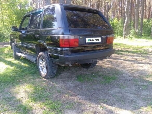 1996 Land Rover Range Rover II, чёрный - вид 3