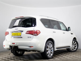 2014 Infiniti QX80 I Рестайлинг, белый, 2149000 рублей, вид 4