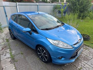 2008 Ford Fiesta Mk6, голубой, 620000 рублей, вид 4