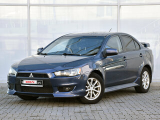 2010 Mitsubishi Lancer X, синий, 965000 рублей, вид 2