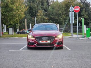 2017 Genesis G80 I, красный, 3200000 рублей, вид 2