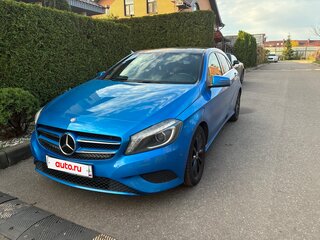 2014 Mercedes-Benz A-Класс 180 CDI III (W176), голубой, 1749000 рублей, вид 1