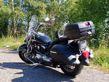 2008 Yamaha XVS1100, чёрный, 540000 рублей, вид 5
