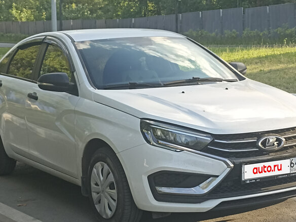 2024 Lada (ВАЗ) Vesta I Рестайлинг (NG), белый, 1620000 рублей - вид 1