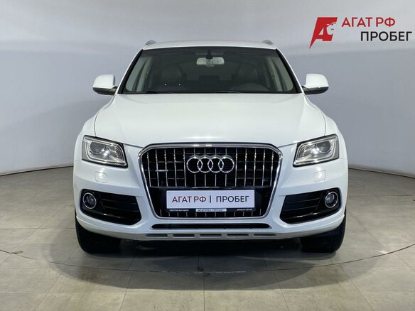 2012 Audi Q5 I (8R) Рестайлинг, белый - вид 1