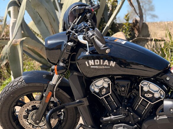 2021 Indian Scout, чёрный, 1370000 рублей - вид 8