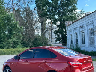 2017 Lada (ВАЗ) Vesta I, красный, 690000 рублей, вид 3