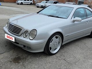 2000 Mercedes-Benz CLK-Класс 230 I (W208) Рестайлинг, серебристый, 1677000 рублей, вид 2