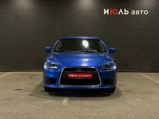 2011 Mitsubishi Lancer X Рестайлинг, синий, 790000 рублей, вид 2