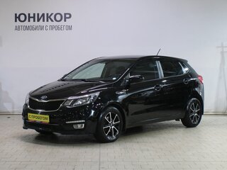 2017 Kia Rio III Рестайлинг, чёрный, 1019000 рублей, вид 1