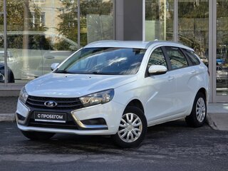 2019 Lada (ВАЗ) Vesta SW I, белый, 750000 рублей, вид 1