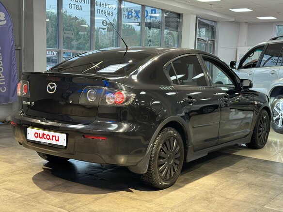 2008 Mazda 3 I (BK) Рестайлинг, чёрный - вид 7