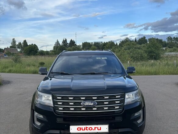 2017 Ford Explorer V Рестайлинг, чёрный, 2150000 рублей