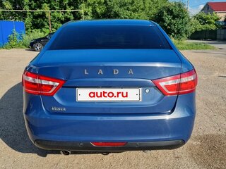 2016 Lada (ВАЗ) Vesta I, синий, 650000 рублей, вид 2