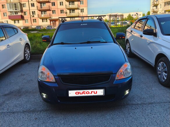 2013 Lada (ВАЗ) Priora I, синий, 350000 рублей - вид 1