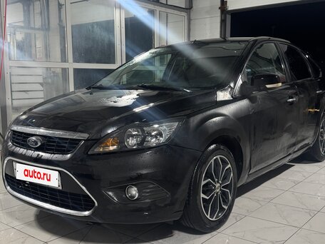 2010 Ford Focus II Рестайлинг, чёрный, 330000 рублей, вид 1