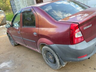 2011 Renault Logan I Рестайлинг, красный, 250000 рублей, вид 3