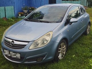 2007 Opel Corsa D, голубой, 299999 рублей, вид 1