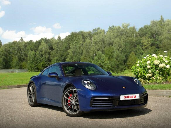 2021 Porsche 911 Carrera 4S VIII (992), синий, 14700000 рублей