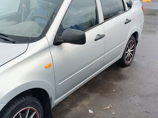 2013 Lada (ВАЗ) Granta I, серебристый, 420000 рублей, вид 4
