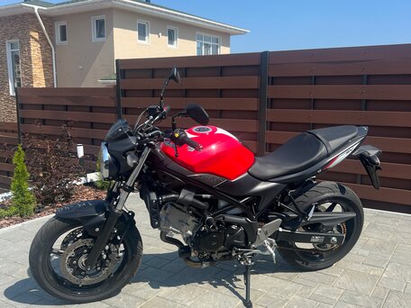 2016 Suzuki SV 650, красный, 558000 рублей, вид 1